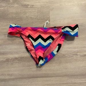 Victoria’s Secret PINK chevron bikini bottoms size medium